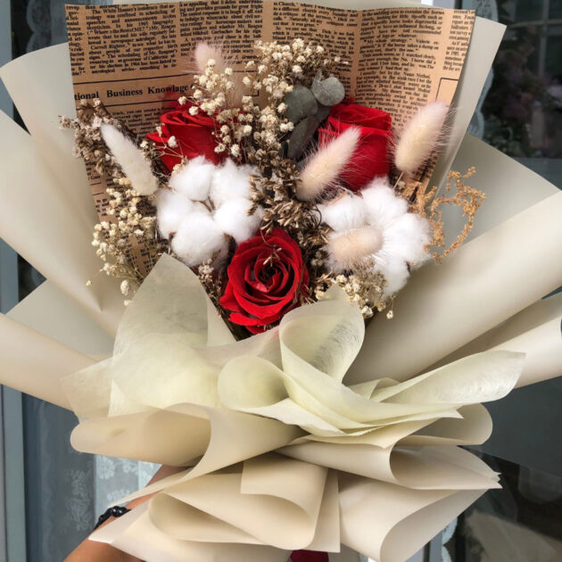 Gania Preserved Flower Bouquet