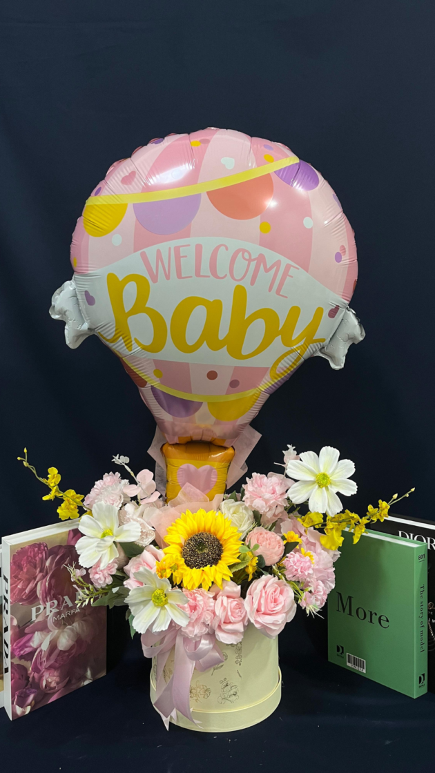 Sheila- Baby Born Gift Flowers