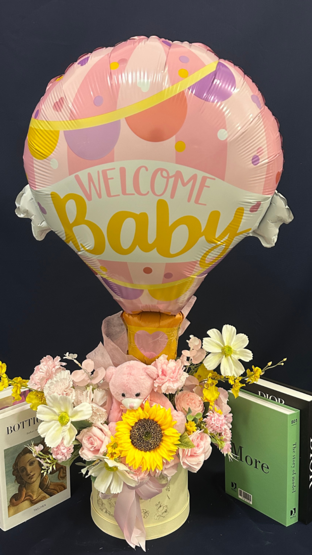 Careena - baby born gift flowers